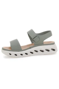 Sandali Verdi Con Strappo in Velcro e Suola Ammortizzata G88382-PLOCADI Best