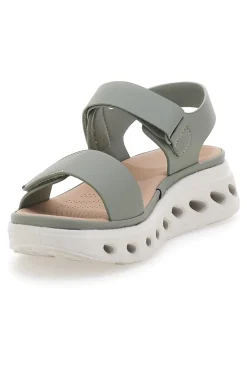 Sandali Verdi Con Strappo in Velcro e Suola Ammortizzata G88382-PLOCADI Best