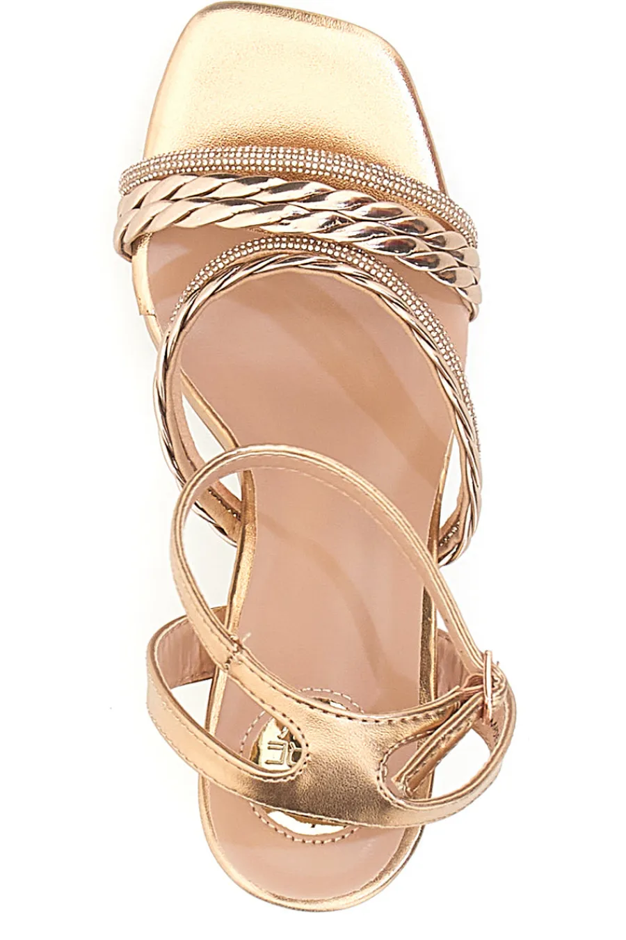 Sandalo Champagne con tacco alto 66135-LE HAVRE PARIS Online