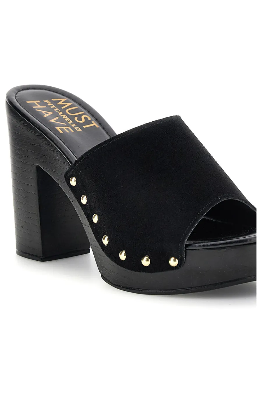 Sandalo con tacco e borchie Must Have 11233-PITTARELLO Clearance