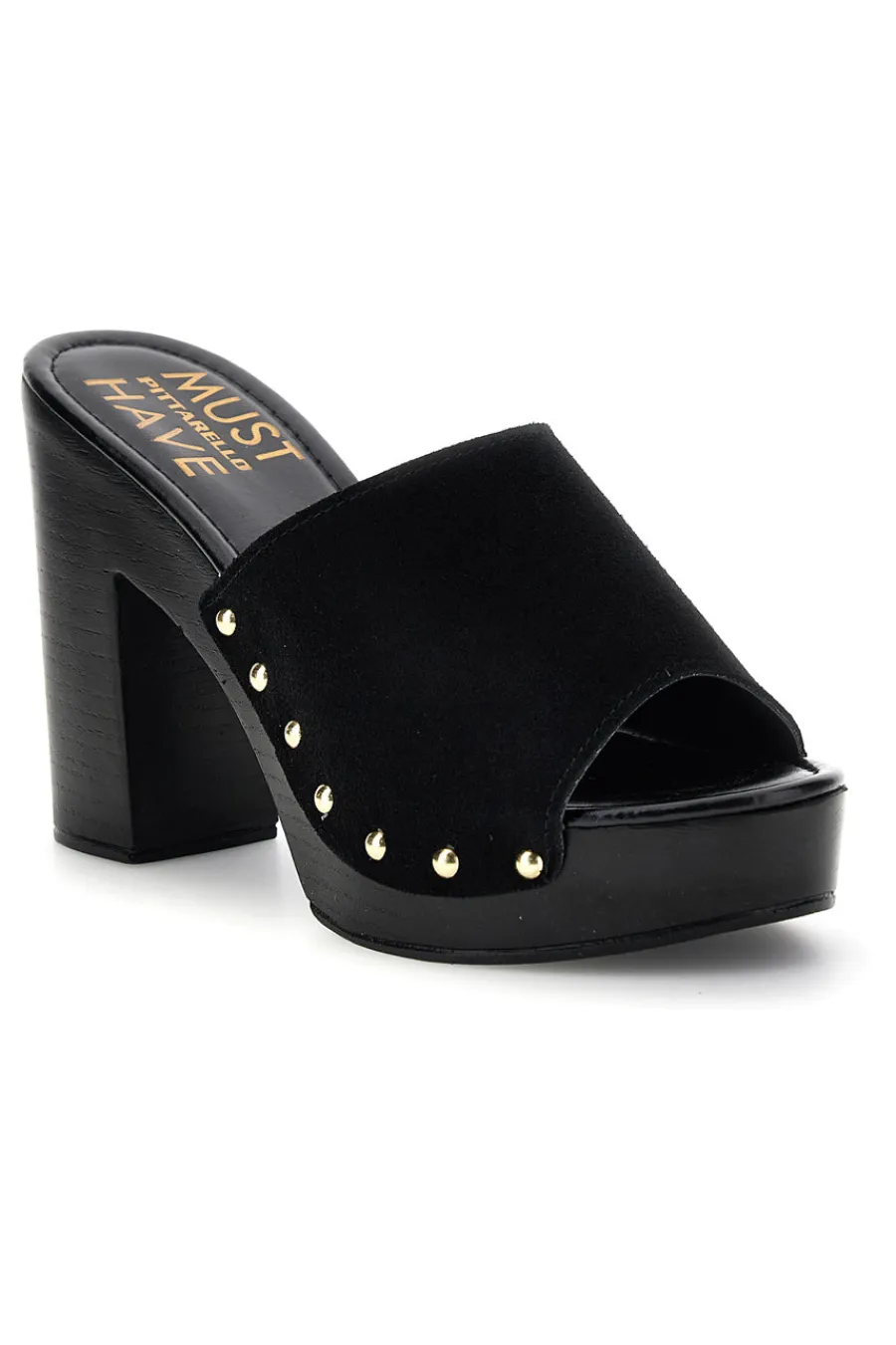Sandalo con tacco e borchie Must Have 11233-PITTARELLO Clearance