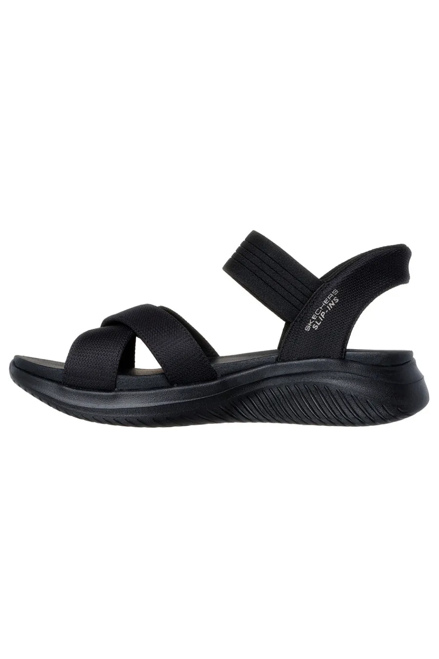 Sandalo Slingback Vegani neri Ultra Flex 3.0 - Never Better-SKECHERS Best