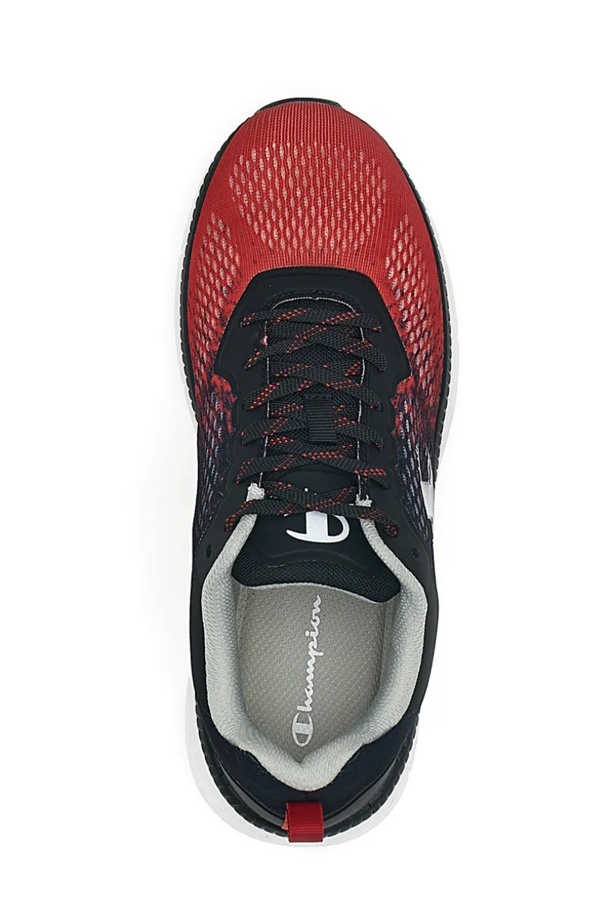 Scarpa da running nera e rossa CHAMPION FOXY II