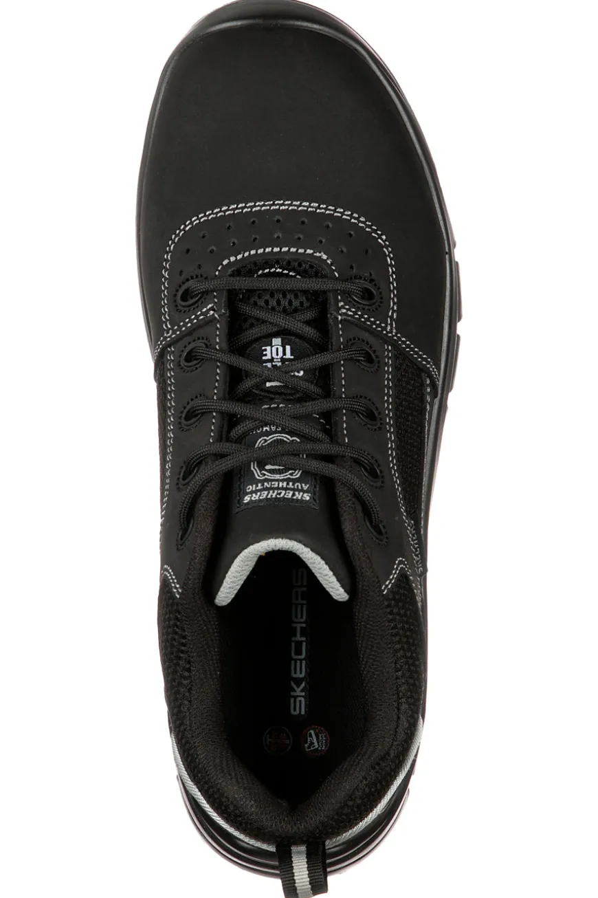 Scarpe Antinfortunistiche Nere Skechers Work: Trophus ST S1 P FO SRA ESD