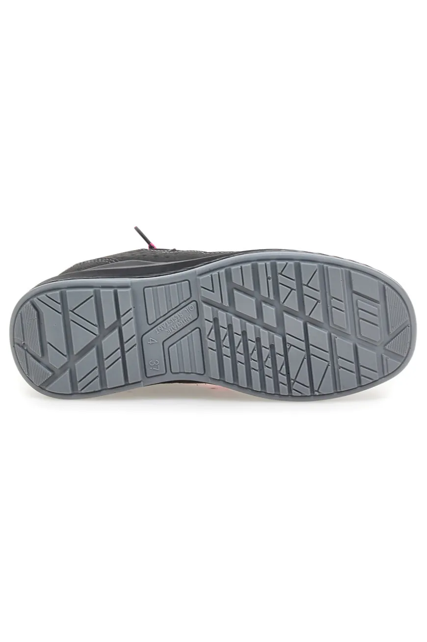 Scarpe antinfortunistiche nero e rosa U. power Tokyo S ESD S1PS FO SR