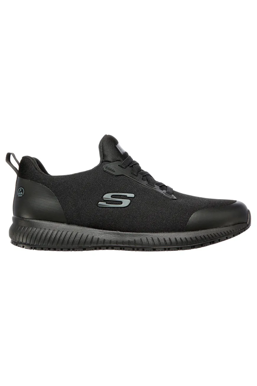 Scarpe Antinfotunistiche Nere SKECHERS Work: Squad SR - Myton O1 FO SRC ESD