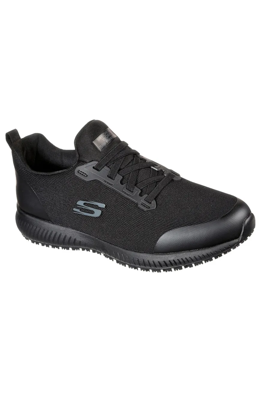 Scarpe Antinfotunistiche Nere SKECHERS Work: Squad SR - Myton O1 FO SRC ESD