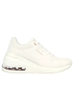 Scarpe bianche con zeppa e suola Air Million Air Elevated Air-SKECHERS