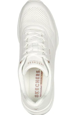 Scarpe bianche con zeppa e suola Air Million Air Elevated Air-SKECHERS