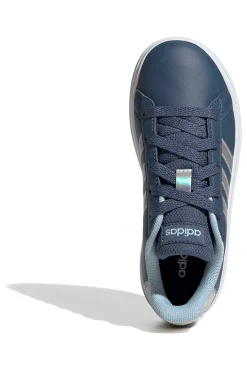 Scarpe casual blu con dettagli iridescenti Grand Court 2 K-ADIDAS New