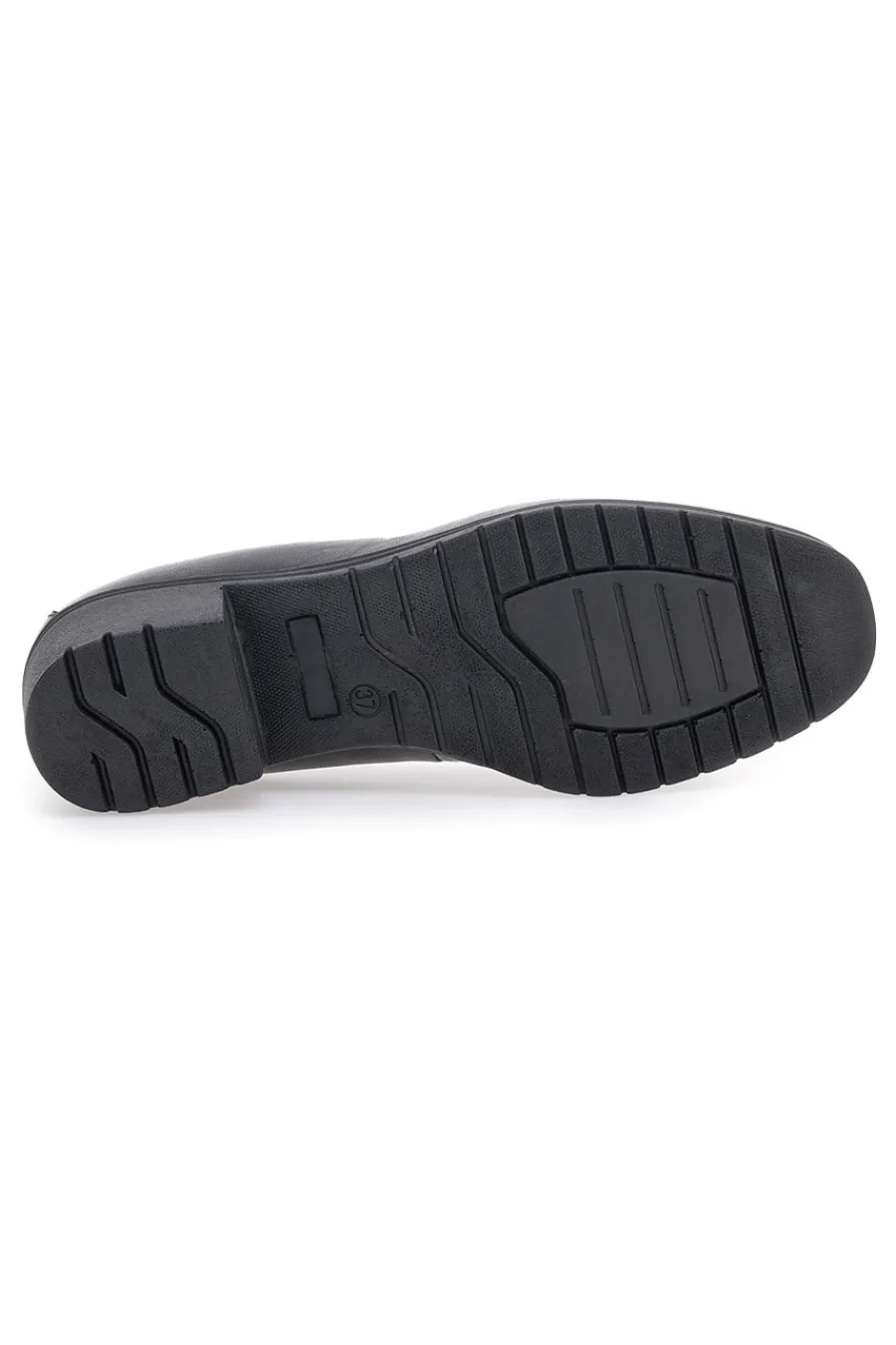 Scarpe comode nere in pelle con tacco basso e memory foam 11574-PITTARELLO Sale