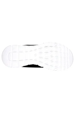 Scarpe da Allenamento Nere e Bianche con Tomaia in Skech Knit Mesh Graceful - Get Connected-SKECHERS Outlet