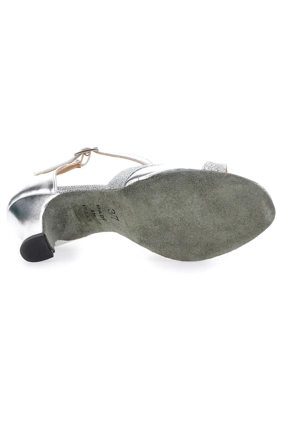 Scarpe da ballo argentate con tacco basso 4558-THE FIRST DANCE Best