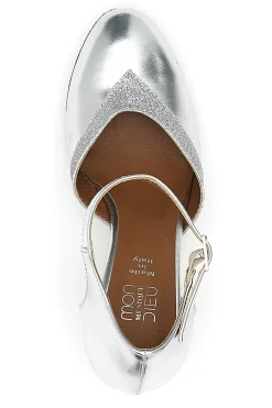 Scarpe da Ballo Argento Con Cinturino 11-MON DIEU MUSIQUE Sale