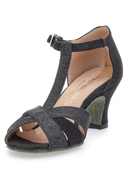 Scarpe da ballo nere con cinturino 4724-THE FIRST DANCE Clearance