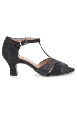 Scarpe da ballo nere con cinturino 4724-THE FIRST DANCE Clearance