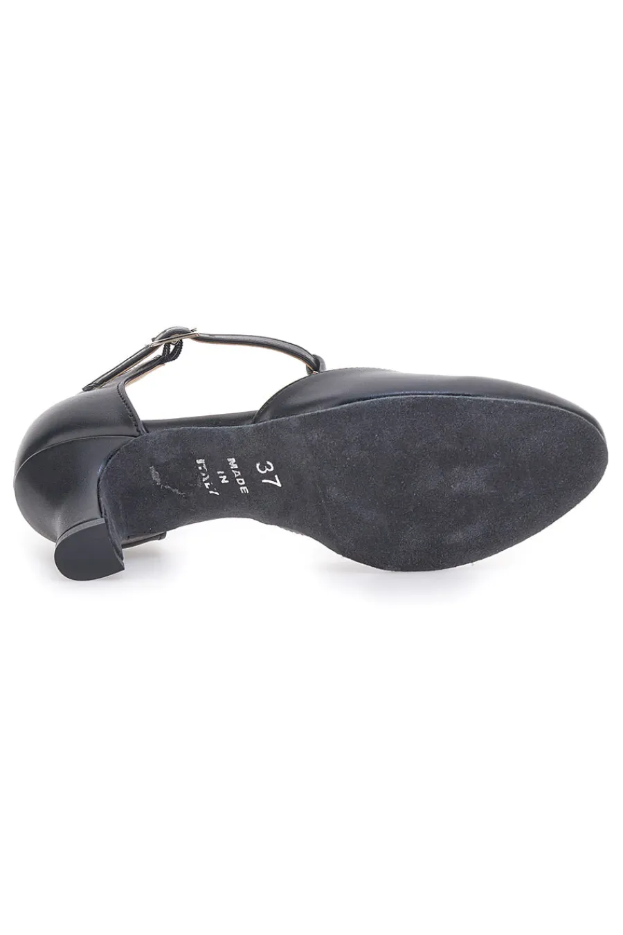 Scarpe da Ballo Nere con Tomaia Liscia e Tacco Basso MUSIQUE 12-MON DIEU Sale