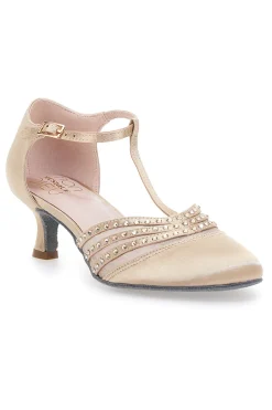 Scarpe da Ballo Oro Con Strass 1460702-MON DIEU