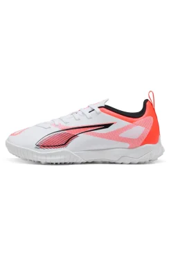 Scarpe da Calcio Indoor PUMA ULTRA 5 PLAY TT Jr Bianche e Rosse