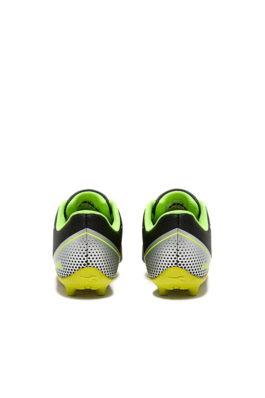 Scarpe da Calcio per Terreni Duri Nere e Gialle Diadora Pichichi 7 MD Jr