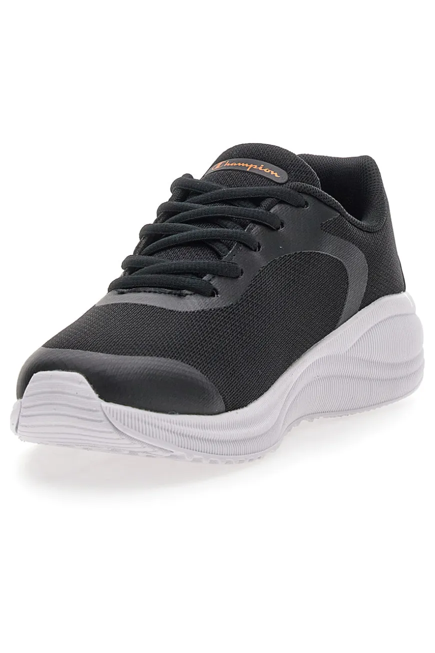 Scarpe da ginnastica nere con dettagli arancione CHAMPION SYPHON ENGAGE MESH GS
