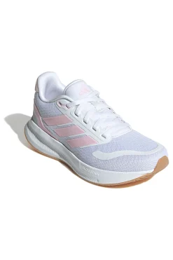 Scarpe da running bianche con dettagli rosa e suola Cloudfoam Runfalcon 5 J-ADIDAS Online