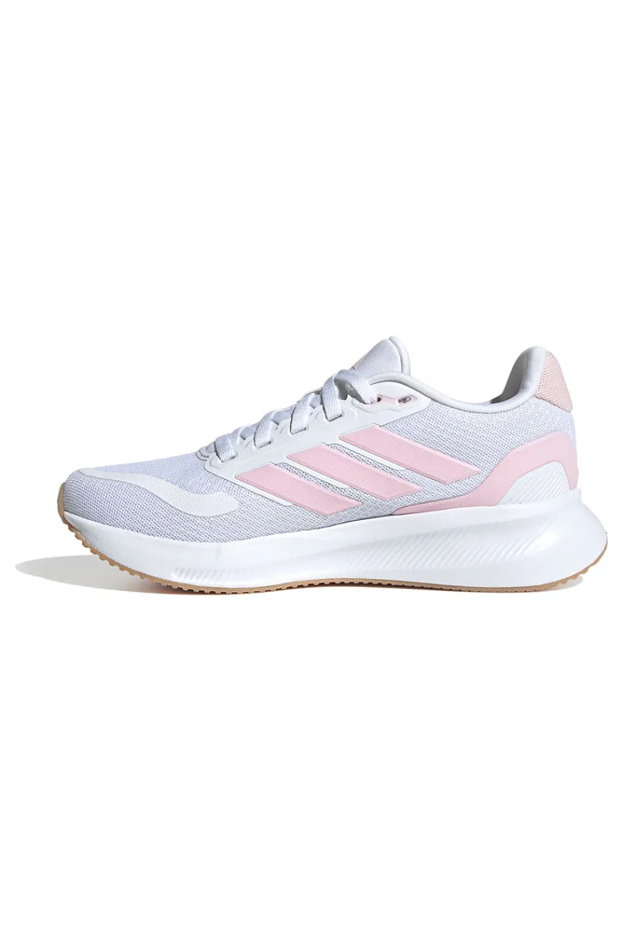 Scarpe da running bianche con dettagli rosa e suola Cloudfoam Runfalcon 5 J-ADIDAS Online