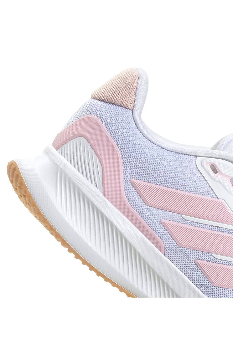 Scarpe da running bianche con dettagli rosa e suola Cloudfoam Runfalcon 5 J-ADIDAS Online