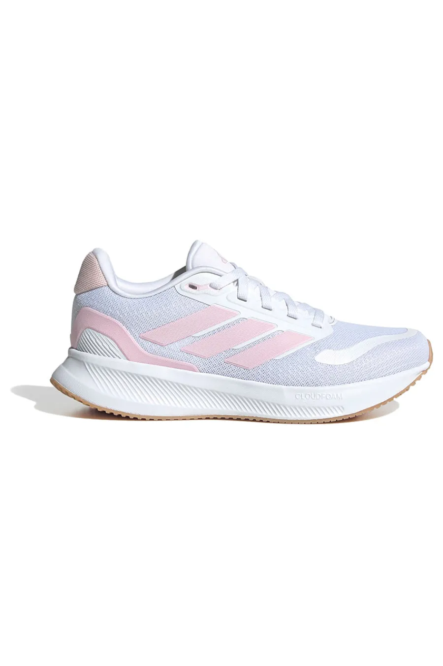 Scarpe da running bianche con dettagli rosa e suola Cloudfoam Runfalcon 5 J-ADIDAS Online