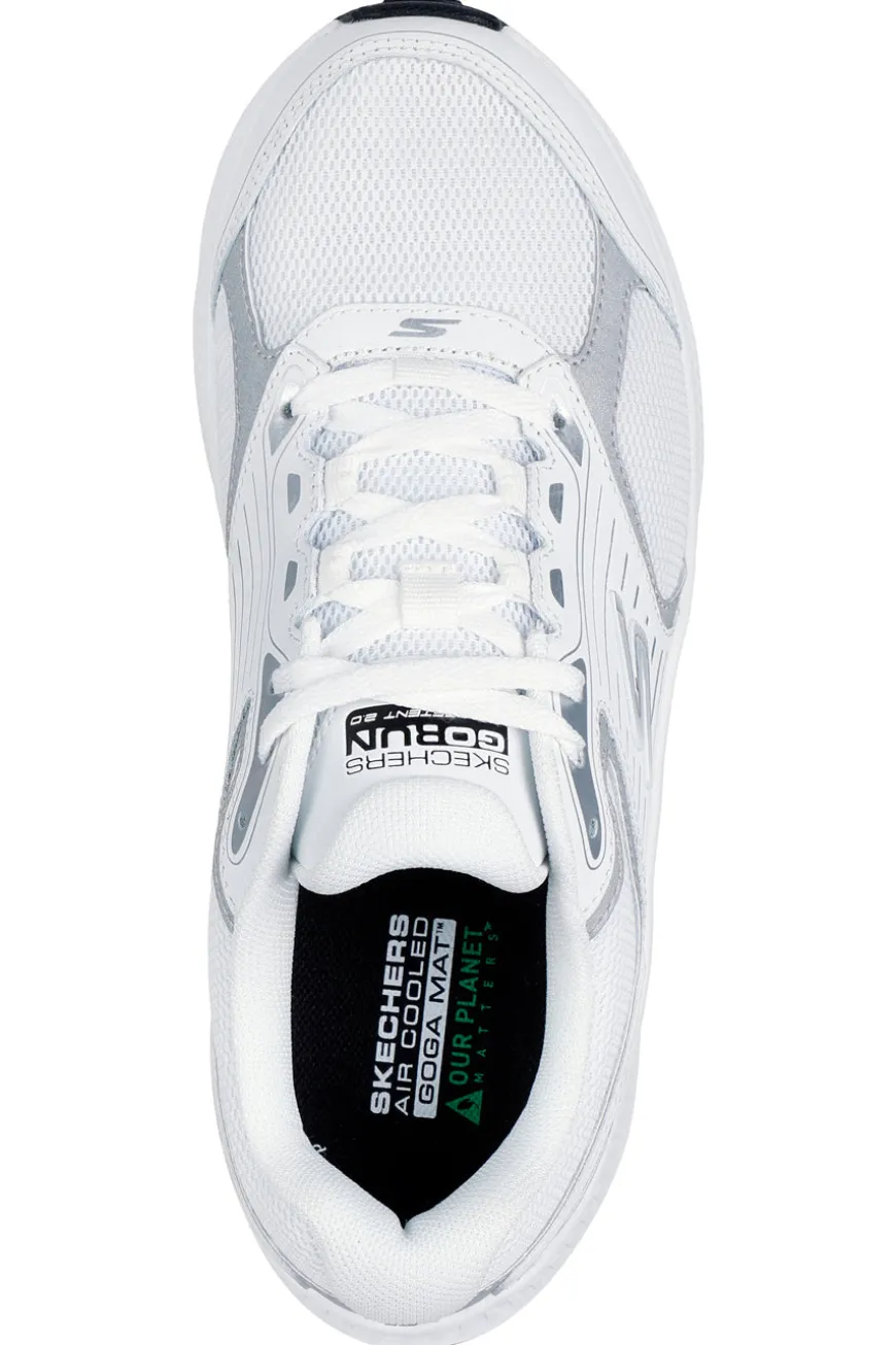 Scarpe da Running bianche leggere in mesh GO RUN Consistent 2.0 Advantage