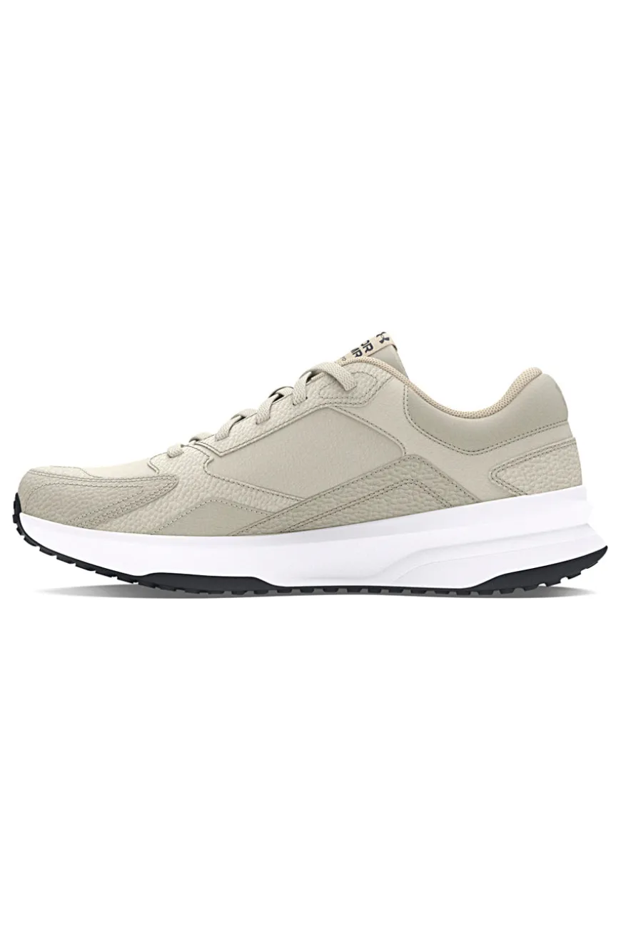 Scarpe da Running Biege In Pelle Under Armour Edge Lthr