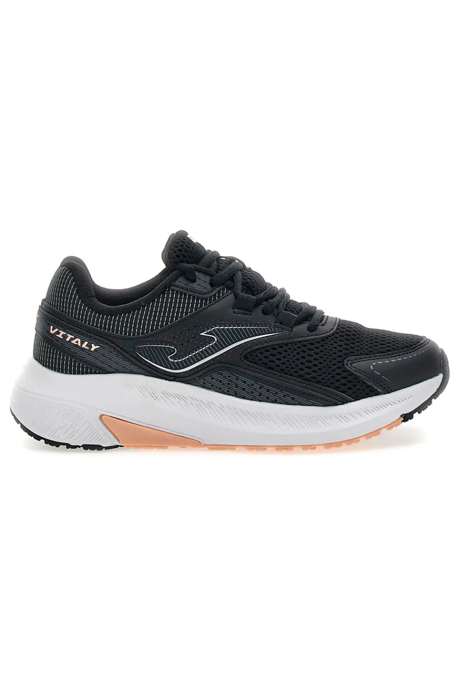 Scarpe da Running con Tomaia in Mesh VITALY LADY 2525 Nere e Bianche-JOMA Best