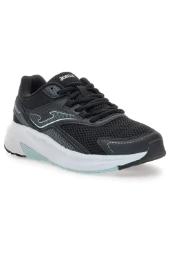 Scarpe da running nere in mesh con suola azzurra Vitality Lady 2501-JOMA Best