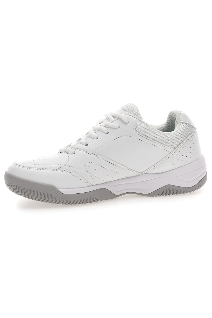 Scarpe da tennis bianche con memory foam Lotto Court Logo AMF XX W