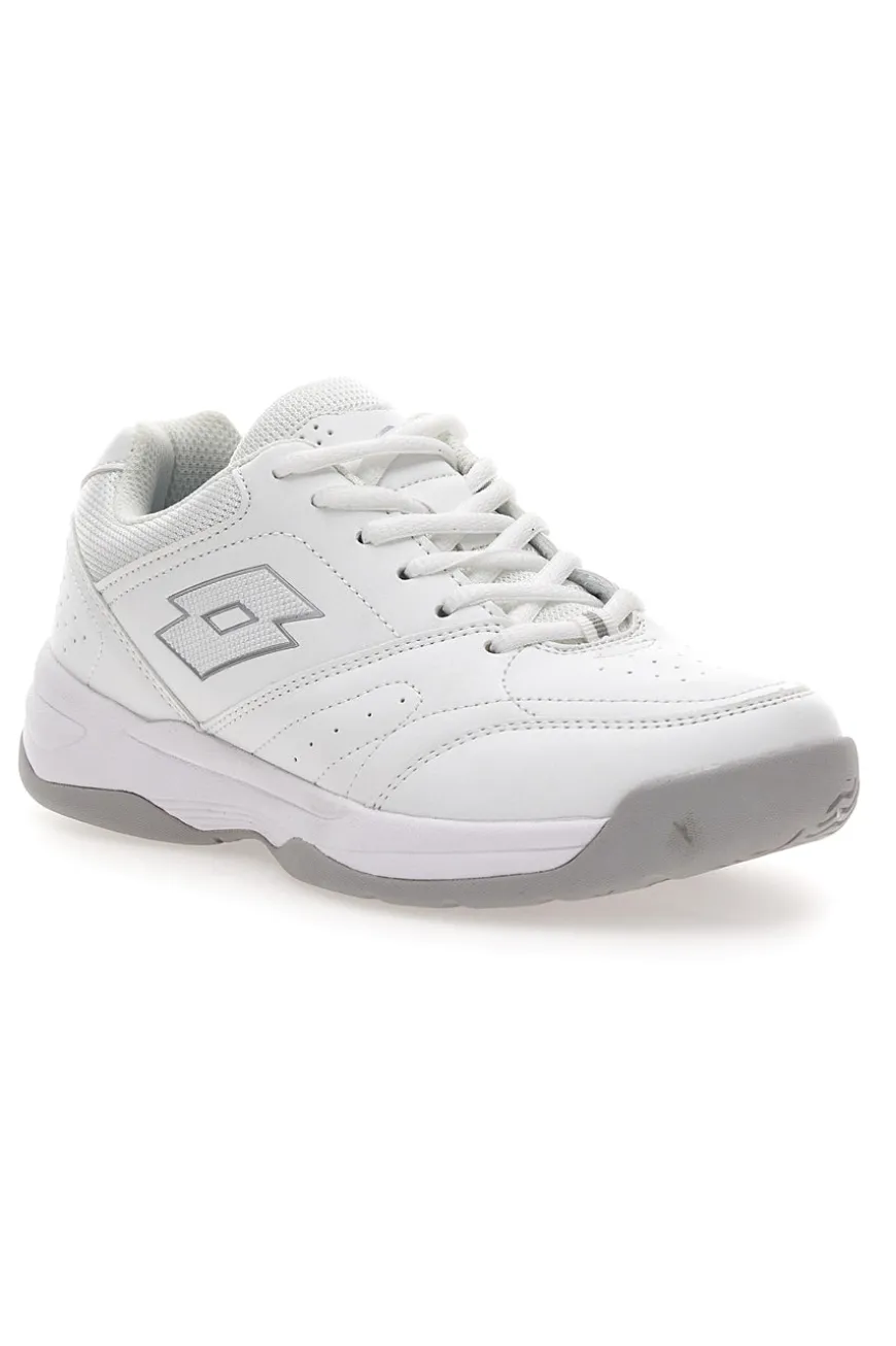 Scarpe da tennis bianche con memory foam Lotto Court Logo AMF XX W