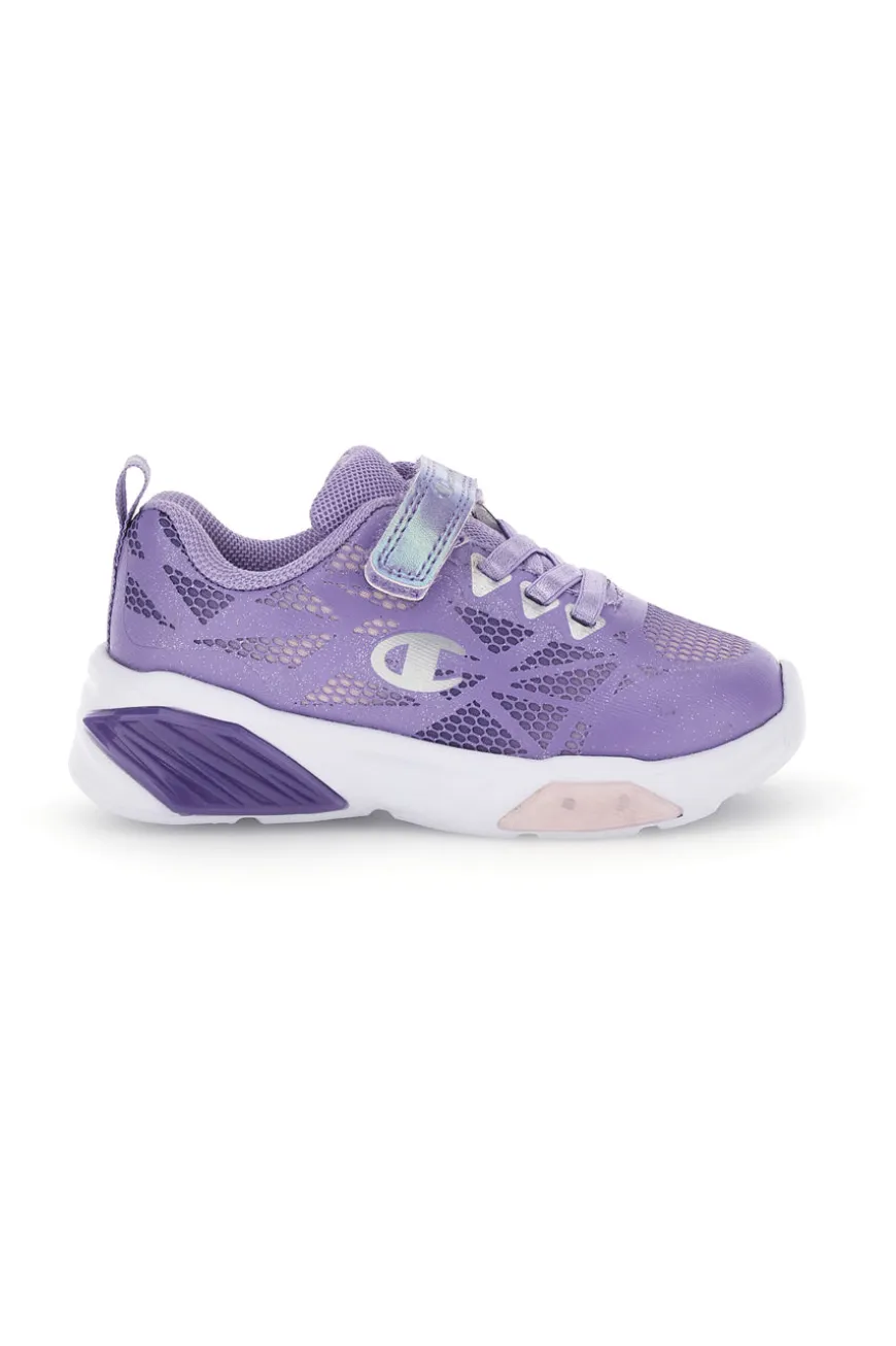 Scarpe lilla con luci Champion Wave Tri G TD