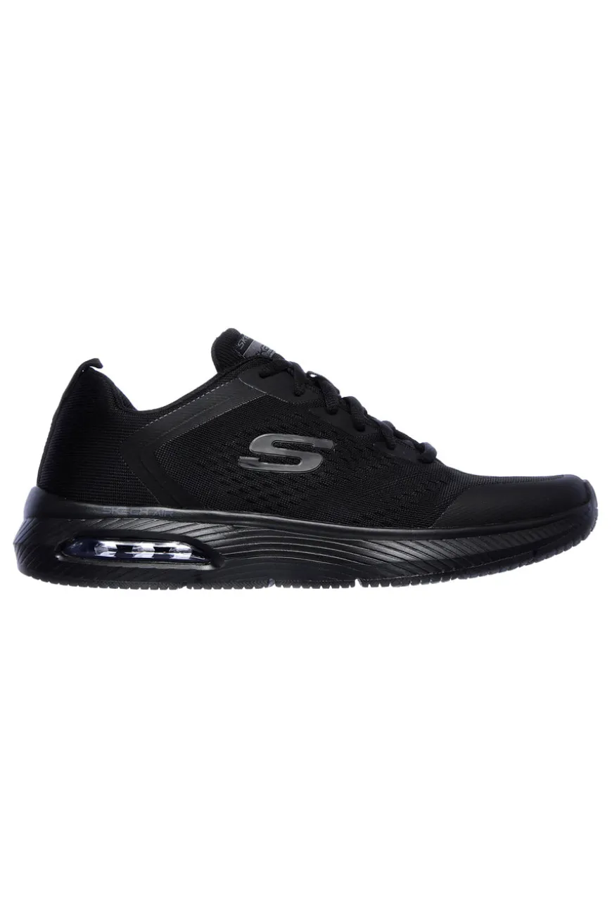 Scarpe nere in mesh con Air Cooled Memory Foam Skechers Dyna-Air Pelland