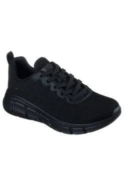 Scarpe nere vegan con Memory Foam OS FLEX VISIONARY ESSENCE-SKECHERS Online