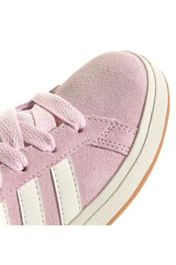 Scarpe rosa in suede con strisce bianche Grand Court 00s K-ADIDAS