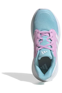 Scarpe running celesti con dettagli lilla in mesh traspirante Tensaur Run 3.0 J-ADIDAS Sale