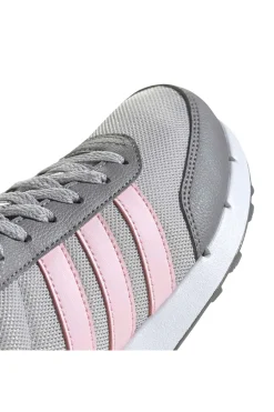 Scarpe running grigie in mesh con strisce rosa Run 50s-ADIDAS Best