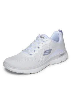Scarpe sportive bianche in mesh Arch fit summits daily flow-SKECHERS Discount