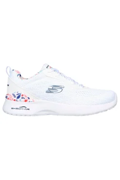 Scarpe sportive bianco con memory foam Skech-Air Dynamight Laid Out-SKECHERS