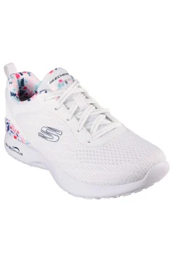 Scarpe sportive bianco con memory foam Skech-Air Dynamight Laid Out-SKECHERS
