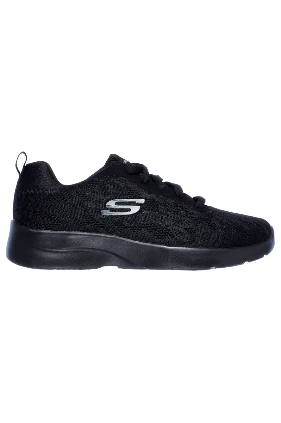 Scarpe sportive nere con mesh floreale e Memory Foam Dynamight 2.0 Homespun-SKECHERS Outlet