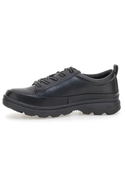 Scarpe sportive nere in materiale tecnico con zip 9-ALTEMBERG Discount