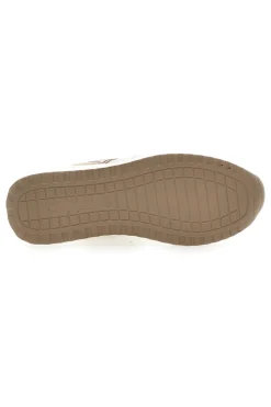 Scarpe Stringate Bianche e Oro con Platform 422 IN-INBLU