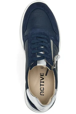Scarpe Stringate Blu Con Platform 2302-PITTARELLO ACTIVE Clearance
