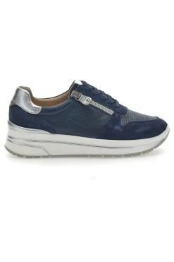 Scarpe Stringate Blu Con Platform 2302-PITTARELLO ACTIVE Clearance