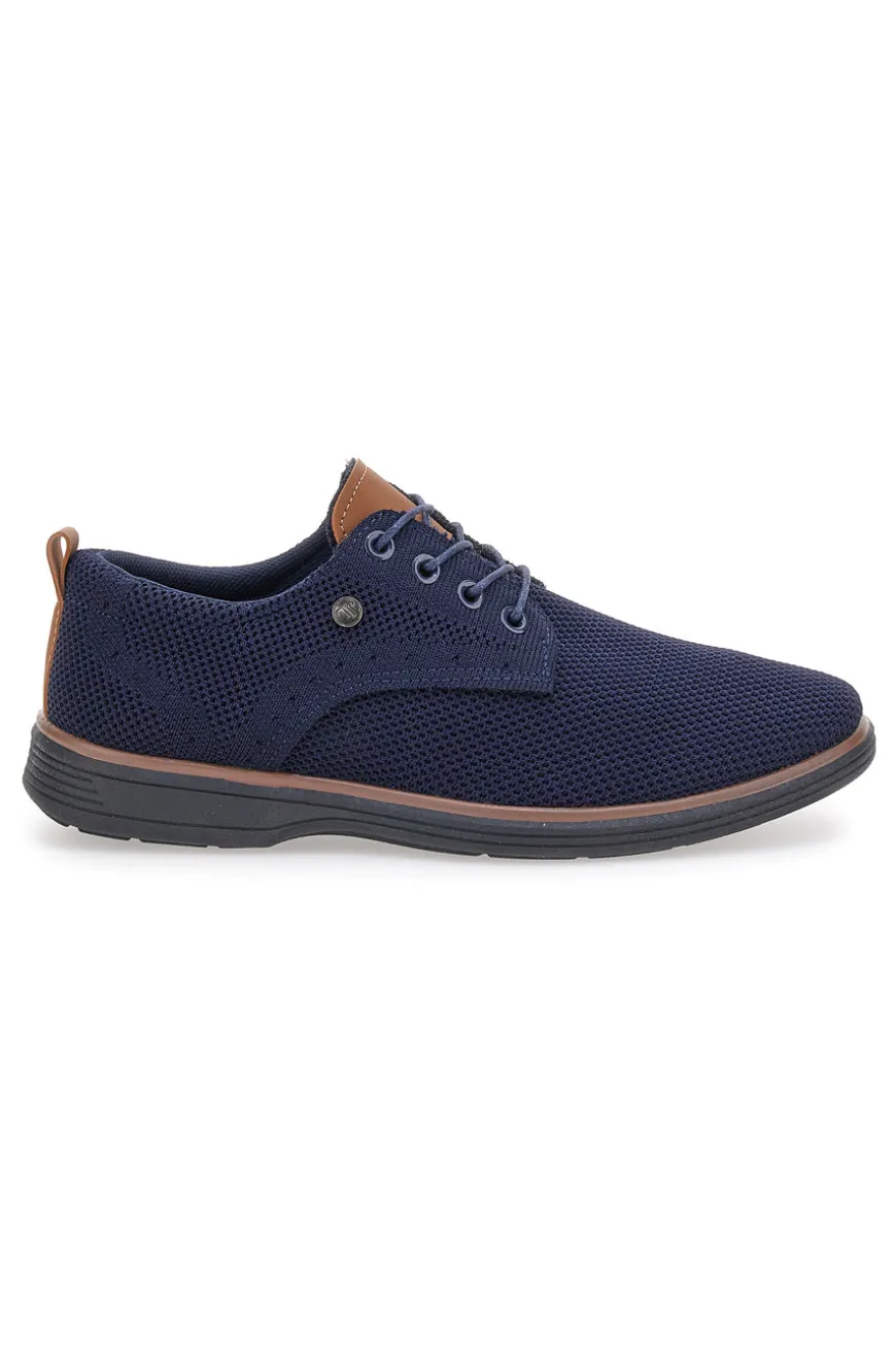 Scarpe Stringate Blu Johes Land 411205